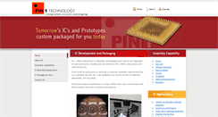 Desktop Screenshot of pin1tech.com